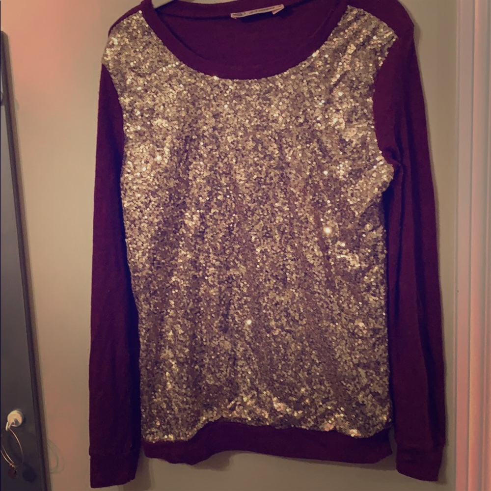 Sequin sweater
